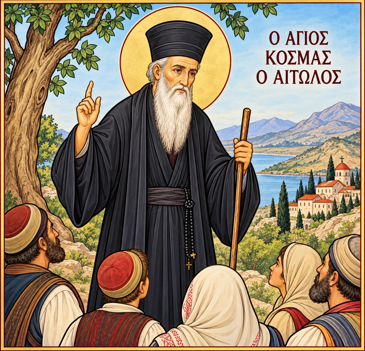 "Κρίση και ελπίδα" - Ο Άγιος Κοσμάς ο Αιτωλός (24 Αυγούστου)