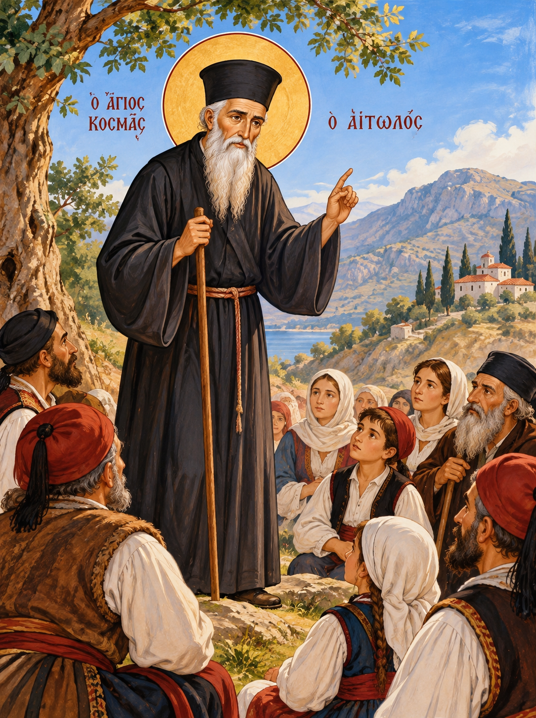 Ο Άγιος Κοσμάς ο Αιτωλός (24 Αυγούστου)