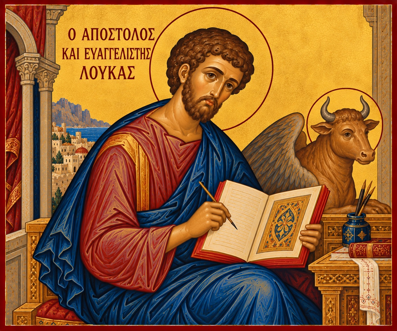 Ο Απόστολος & Ευαγγελιστής Λουκάς (18 Οκτωβρίου)