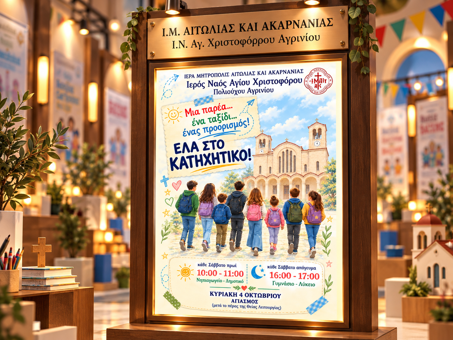 Ι.Μητρόπολις Αιτωλίας και Ακαρνανίας - Ι.Ν.Αγ.Χριστοφόρου Αγρινίου