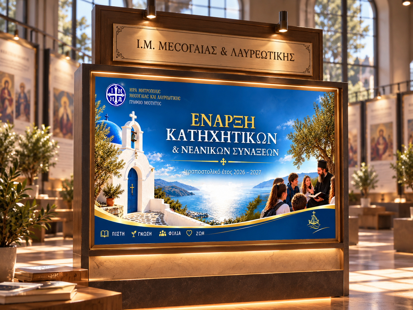Ι.Μητρόπολις Μεσογαίας και Λαυρεωτικής