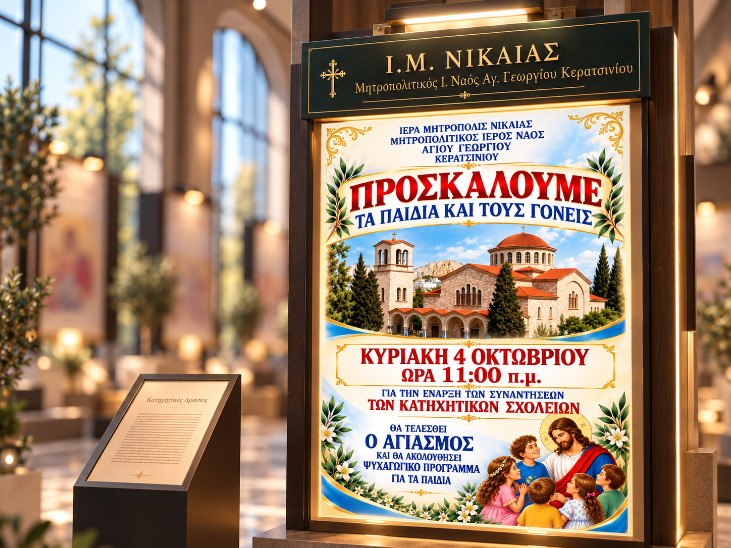 Ι.Μητρόπολις Νικαίας - Ι.Ν.Αγ.Γεωργίου Κερατσινίου