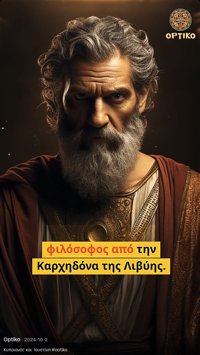 Ο Άγιος Κυπριανός και η Αγία Ιουστίνη (2 Οκτωβρίου)